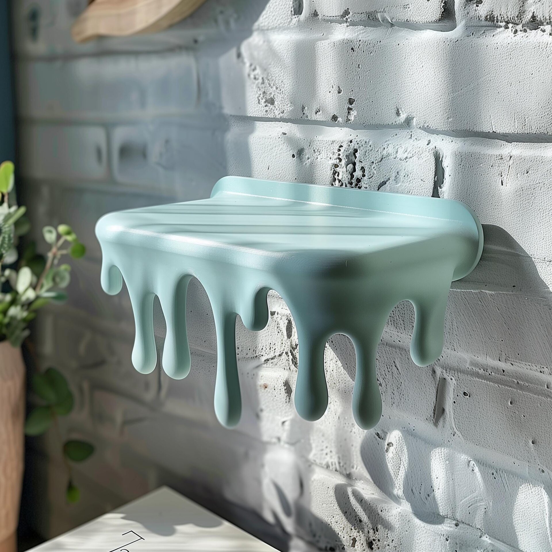 Étagère Murale Dégoulinante Imprimée en 3D