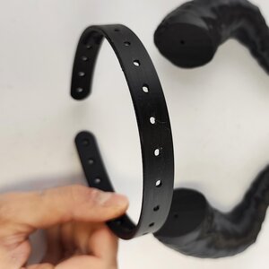 Cornes de Démon Gothiques | Cornes de Costume Imprimées en 3D | Coiffe de Cosplay