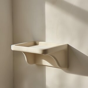 Étagère Murale Moderne Imprimée en 3D | Design d'Étagère Flottante Minimaliste | Rangement de Forme Organique Unique