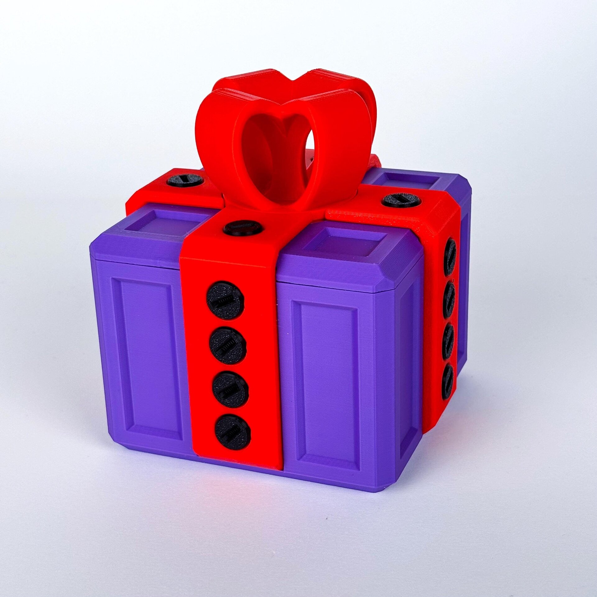 La boîte-cadeau agaçante | Boîte-cadeau puzzle imprimée en 3D | Cadeau défi amusant | Boîte-cadeau verrouillable unique | Emballage cadeau gag | Cadeau farce pour vos amis