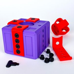 La boîte-cadeau agaçante | Boîte-cadeau puzzle imprimée en 3D | Cadeau défi amusant | Boîte-cadeau verrouillable unique | Emballage cadeau gag | Cadeau farce pour vos amis