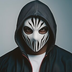 Masque d'assassin tête de mort imprimé en 3D | Masque tactique de méchant d'horreur pour cosplay | Masque furtif de guerrier cyberpunk pour Halloween