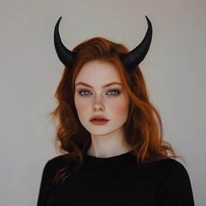 Petites Cornes de Démon | Cornes de Cosplay Imprimées en 3D | Coiffe de Costume Gothique